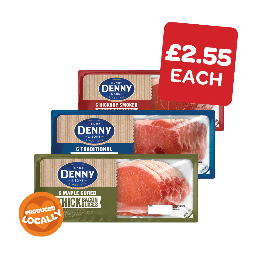 Denny Trad / Maple / Hickory Thick Cut Bacon