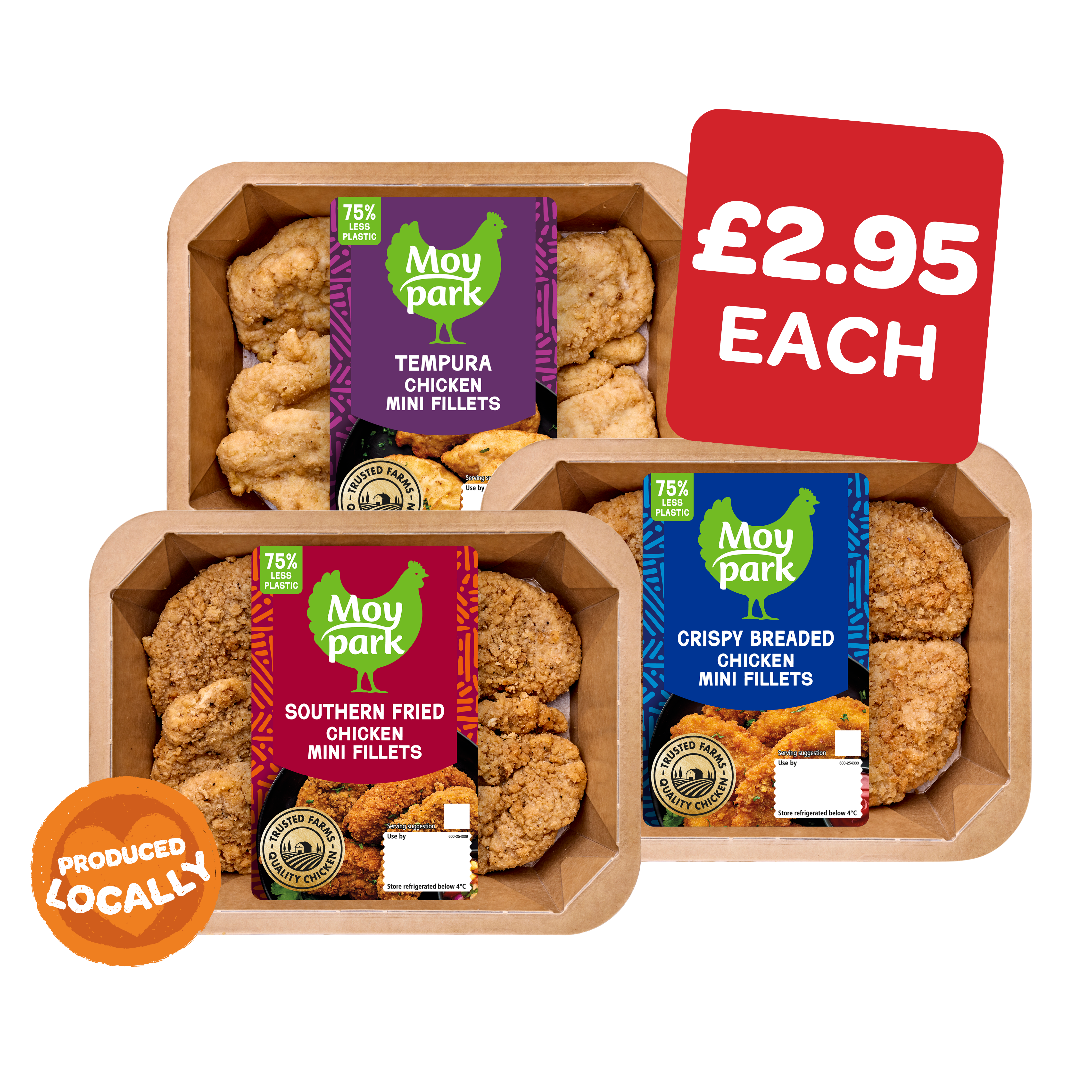 MoyPark Breaded / Southern Fried / Tempura Mini Fillets