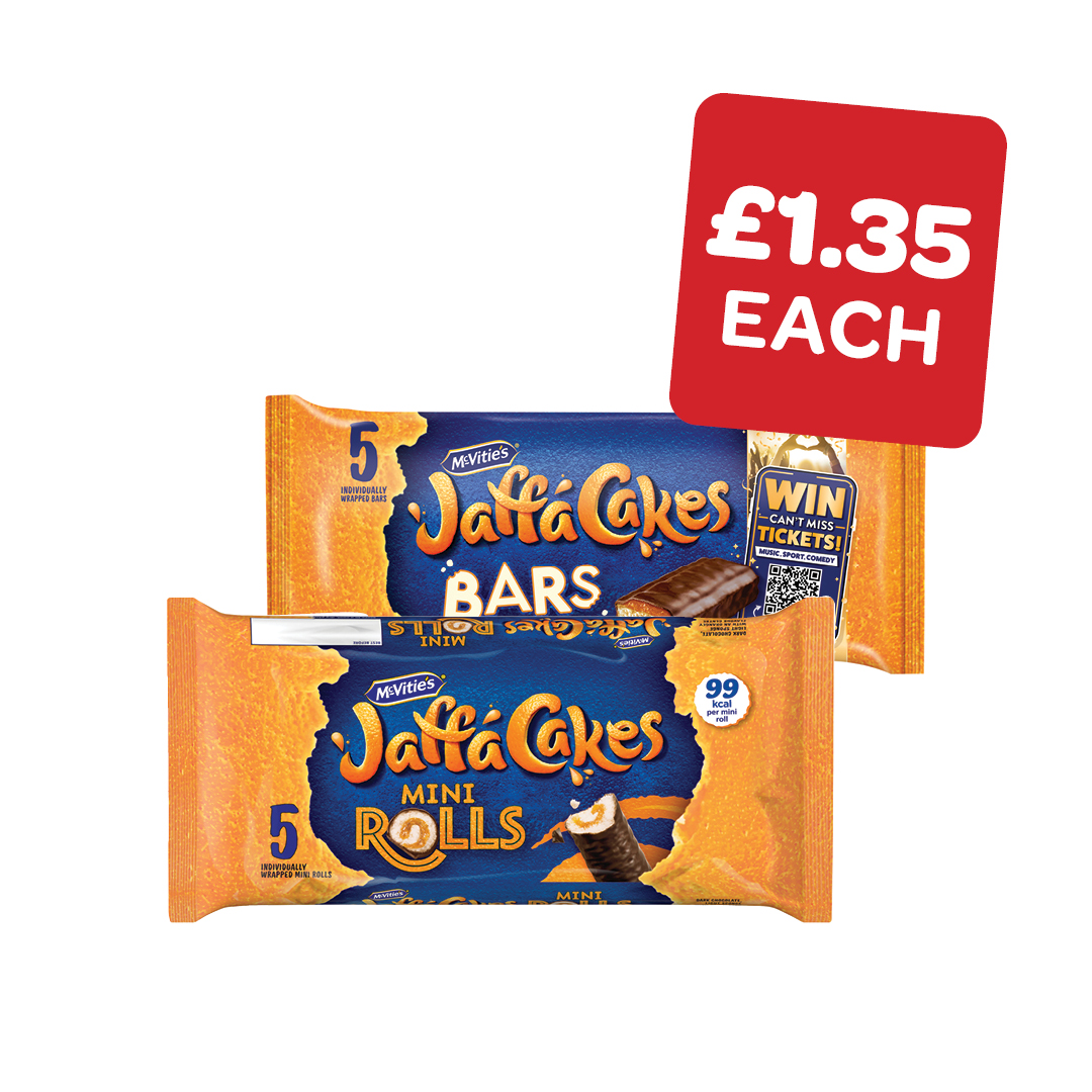 McVities Jaffa Cake Bars/ Mini Rolls