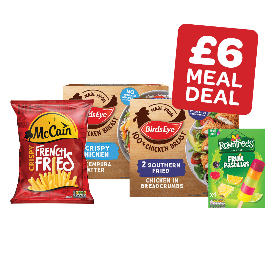 £6 Freezer Meal Deal