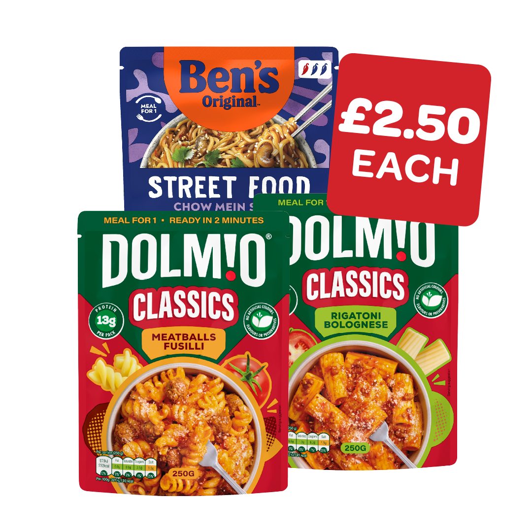 Dolmio Classics / Bens Original Street Food Pouch