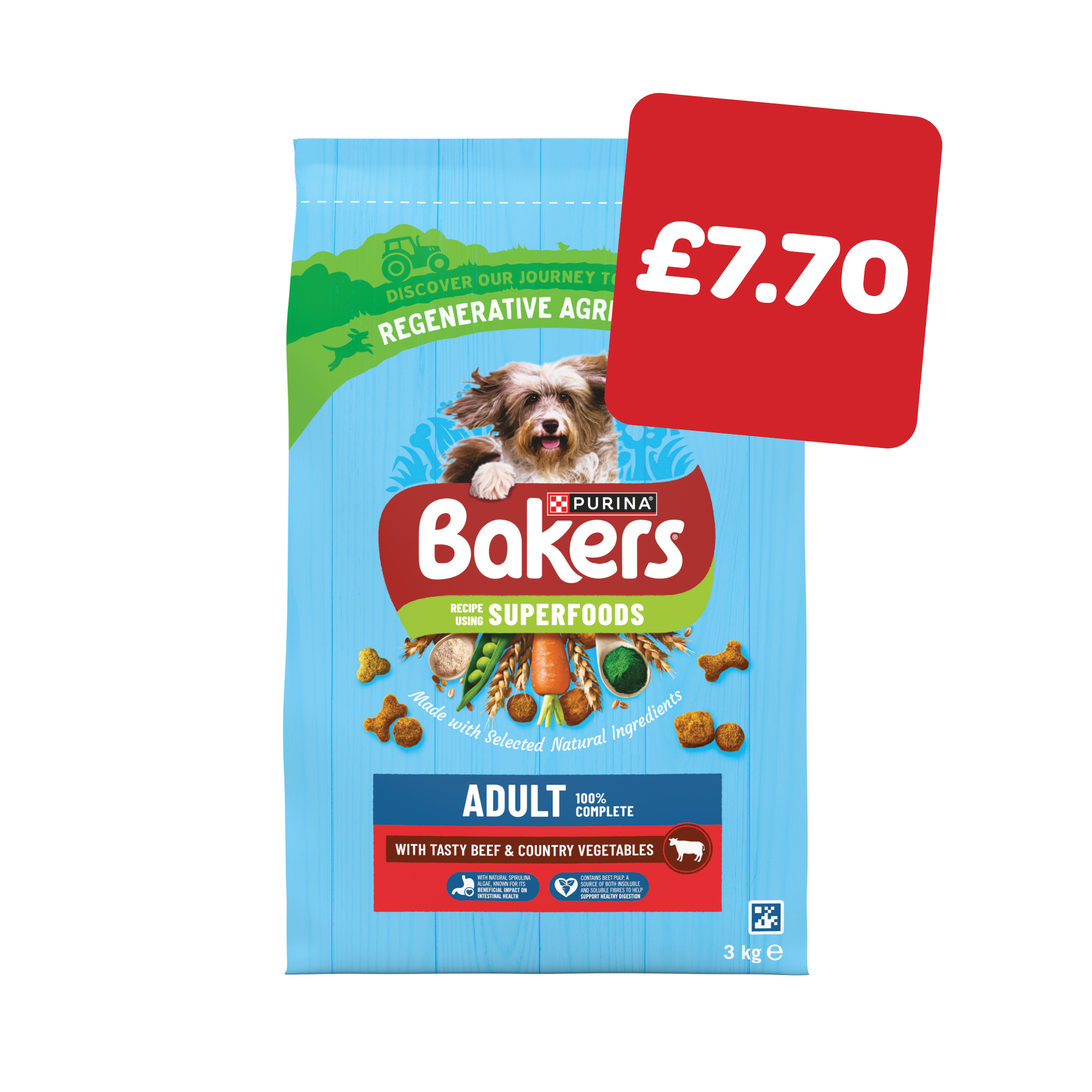 Bakers Beef and Vegetables Dry Dog Food