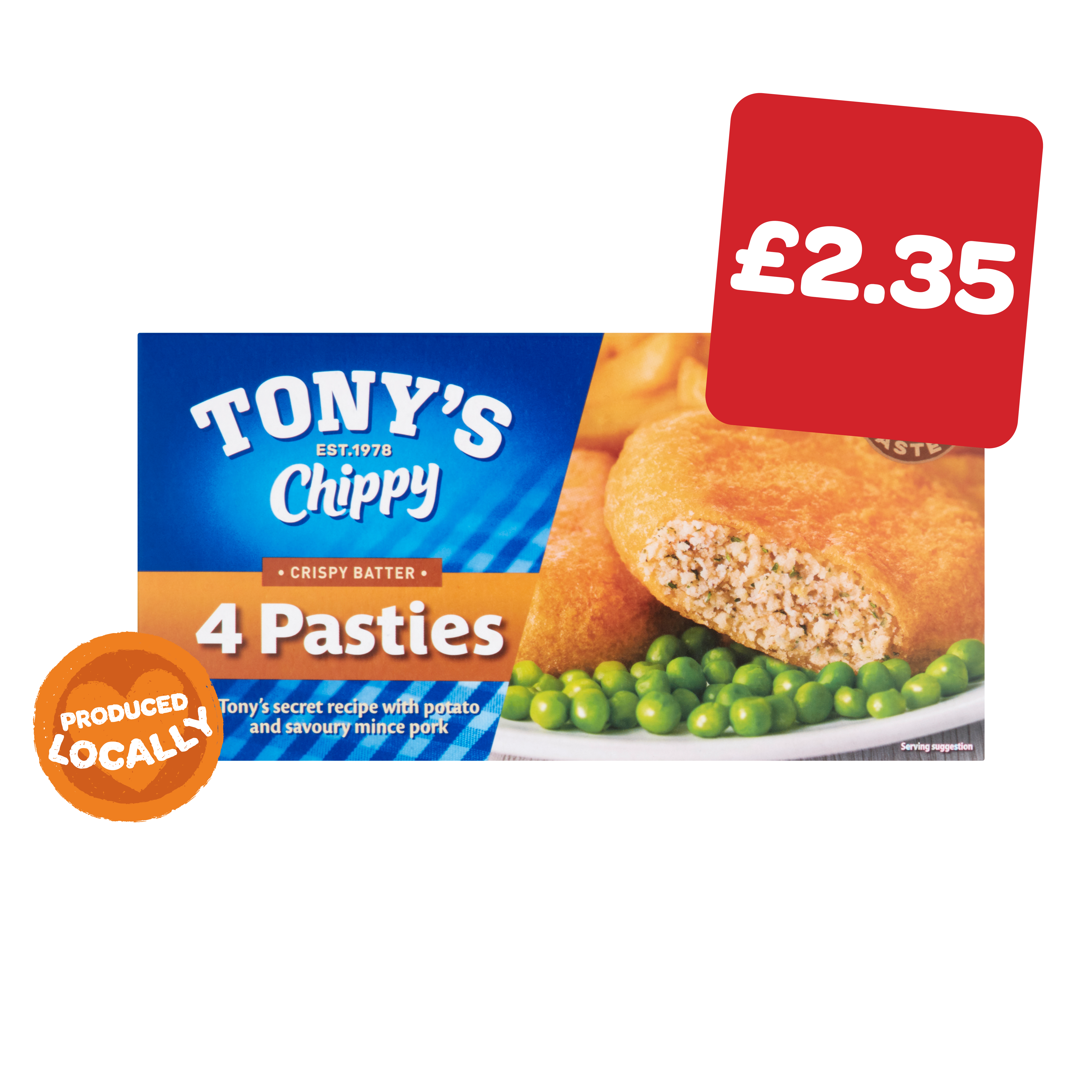 TS Foods Battered Pasties