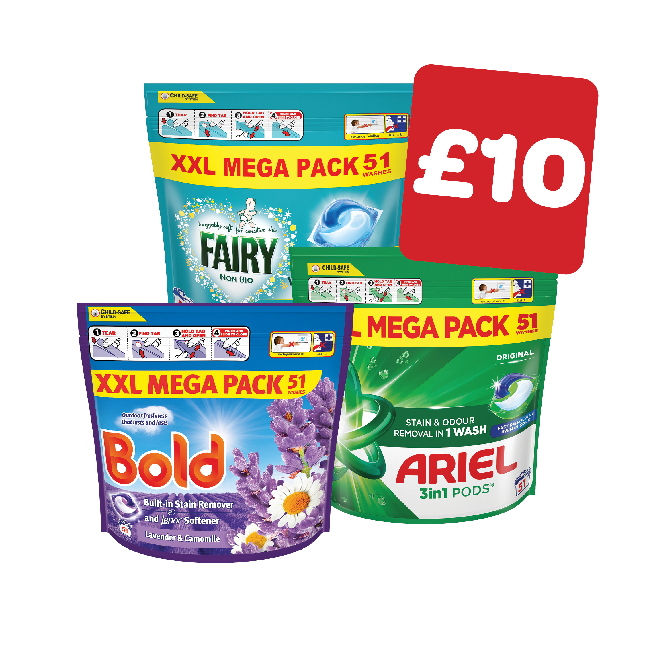 Ariel / Bold / Fairy Pods