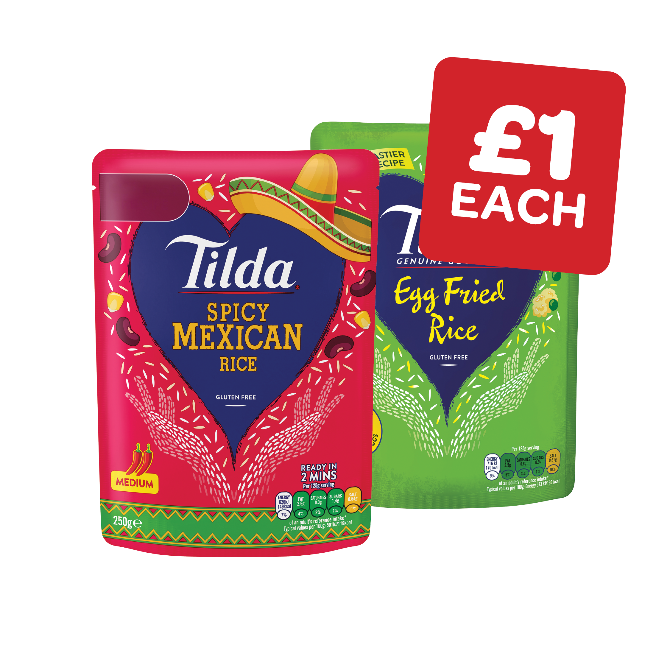Tilda Flavoured Steamed Rice