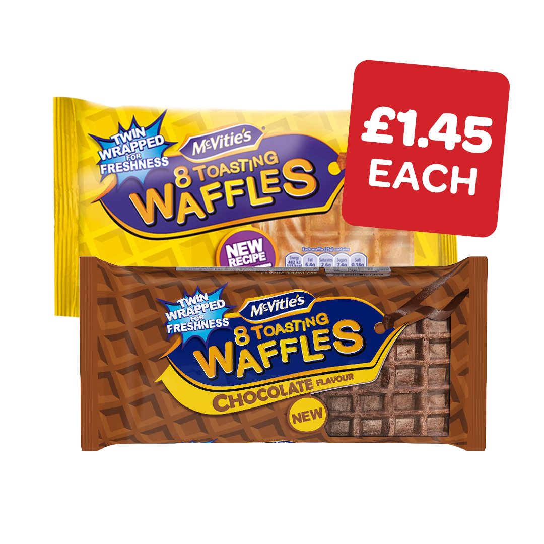 McVities Toasting Waffles
