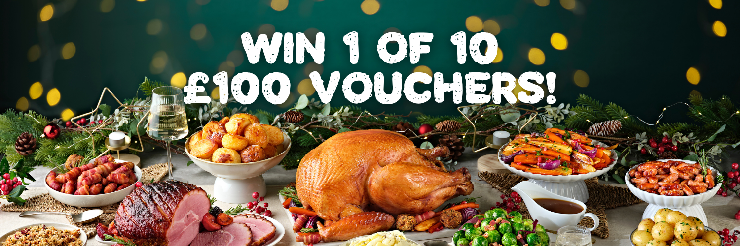 Win 1 of 10 £100 vouchers!