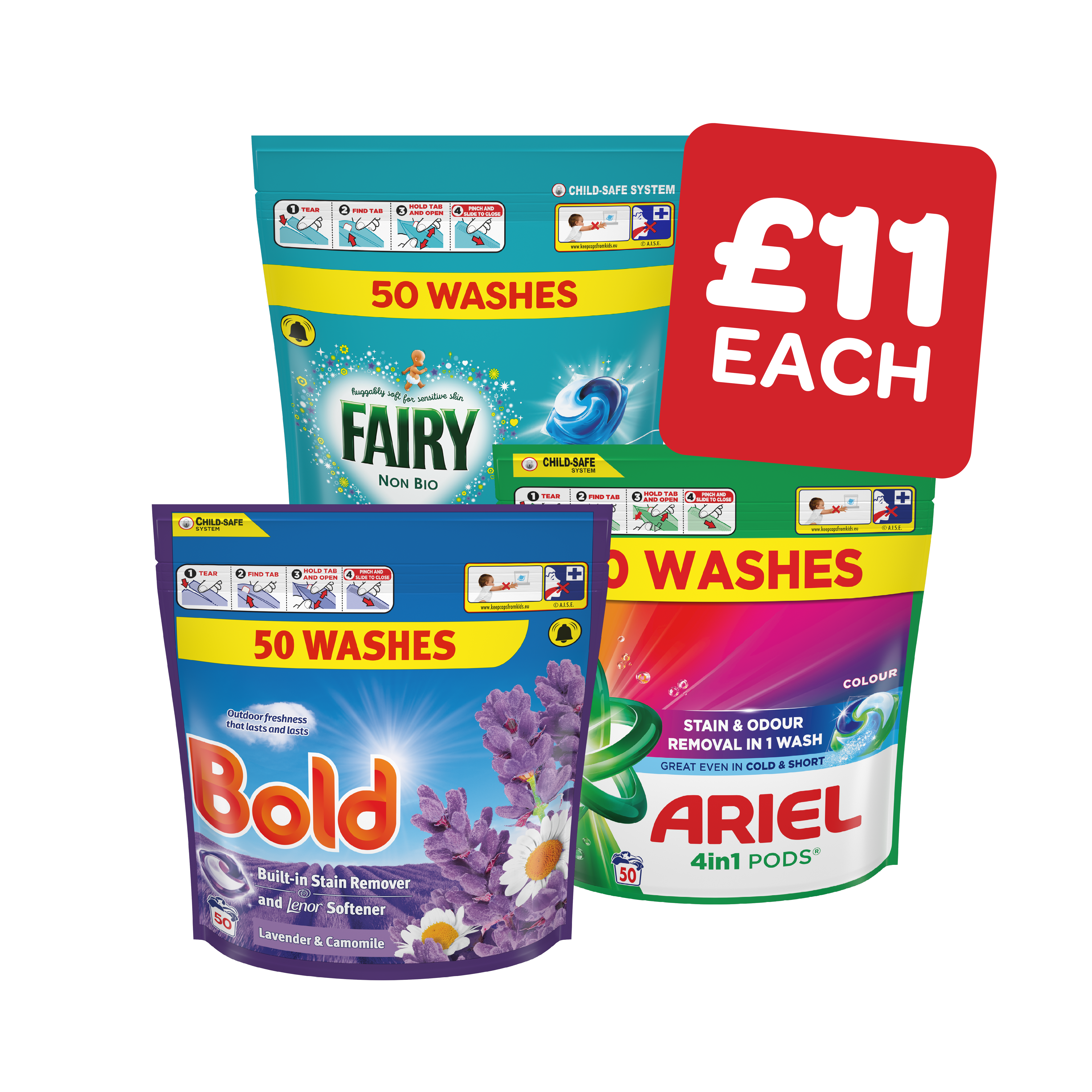 Ariel / Bold / Fairy Pods