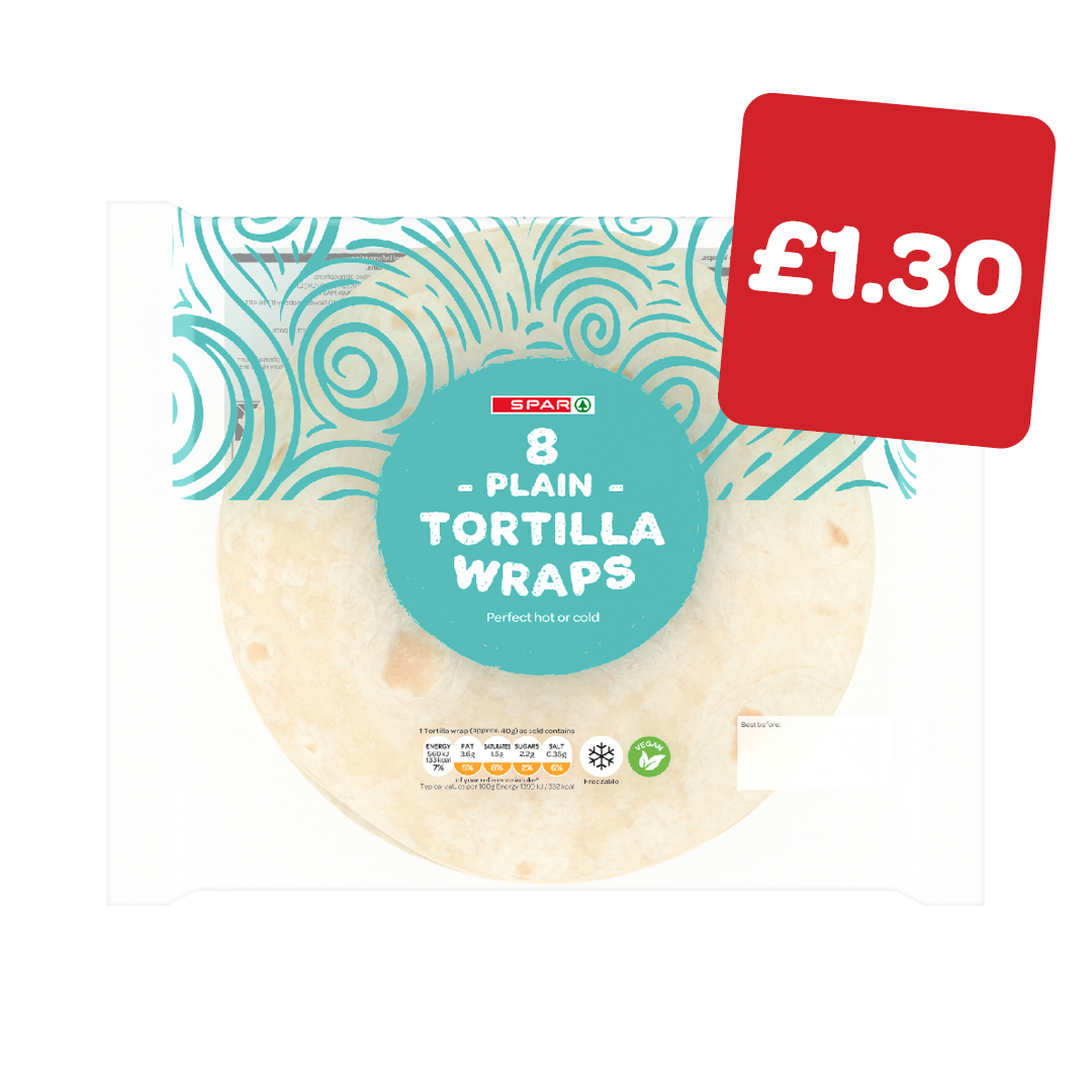 SPAR Plain Tortillas