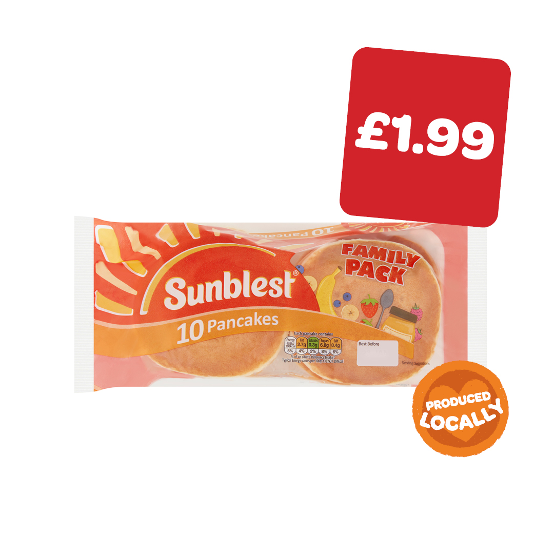 Sunblest Pancakes