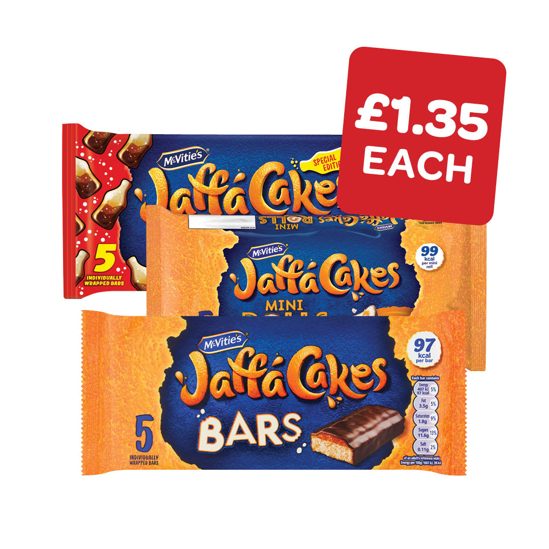 McVities Jaffa Cake Bars / Cola / Mini Rolls