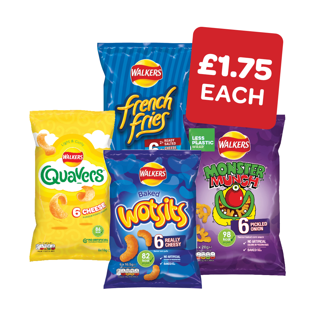 Monster Munch / Wotsits /  Quavers / French Fries