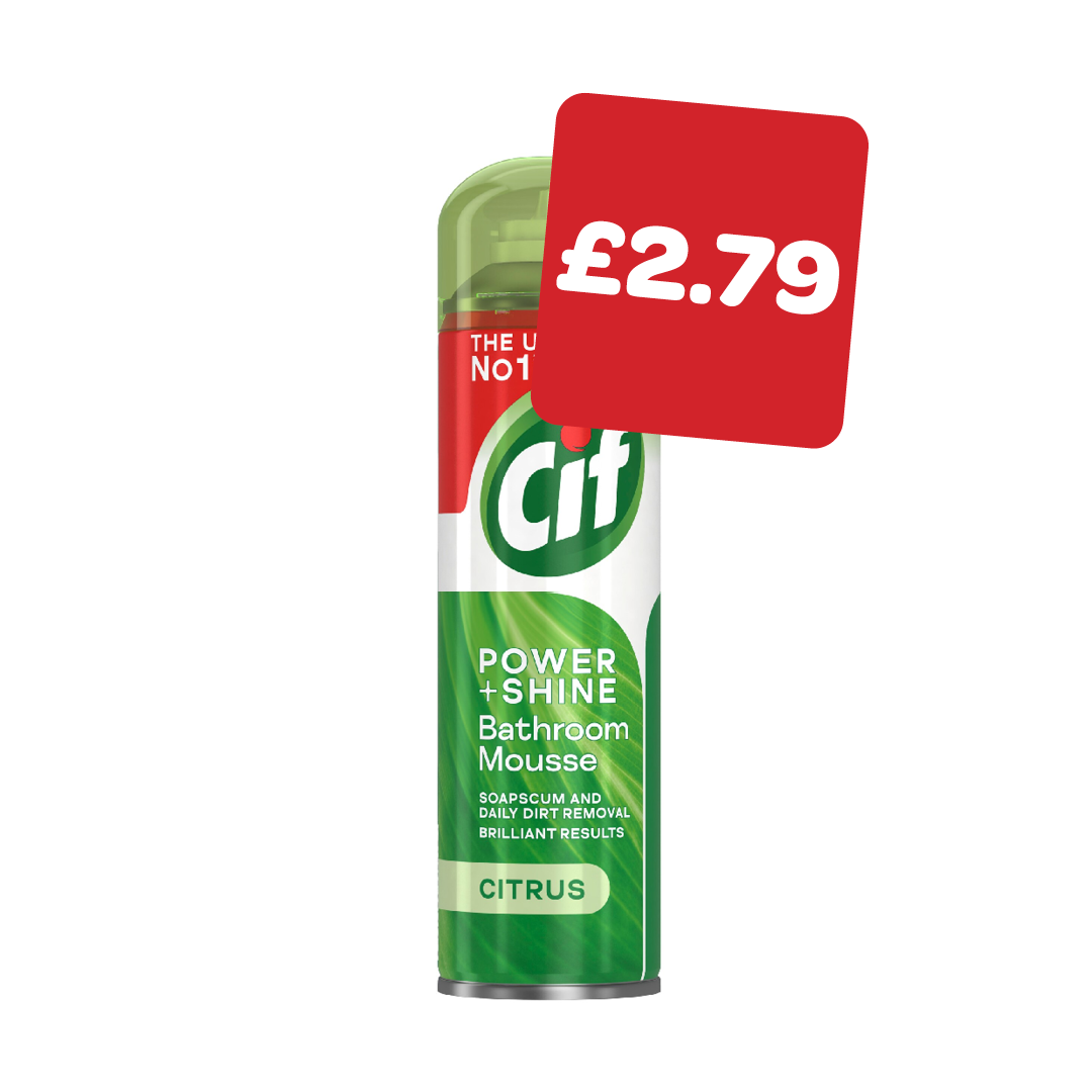 Cif Bathroom Mousse Lemon