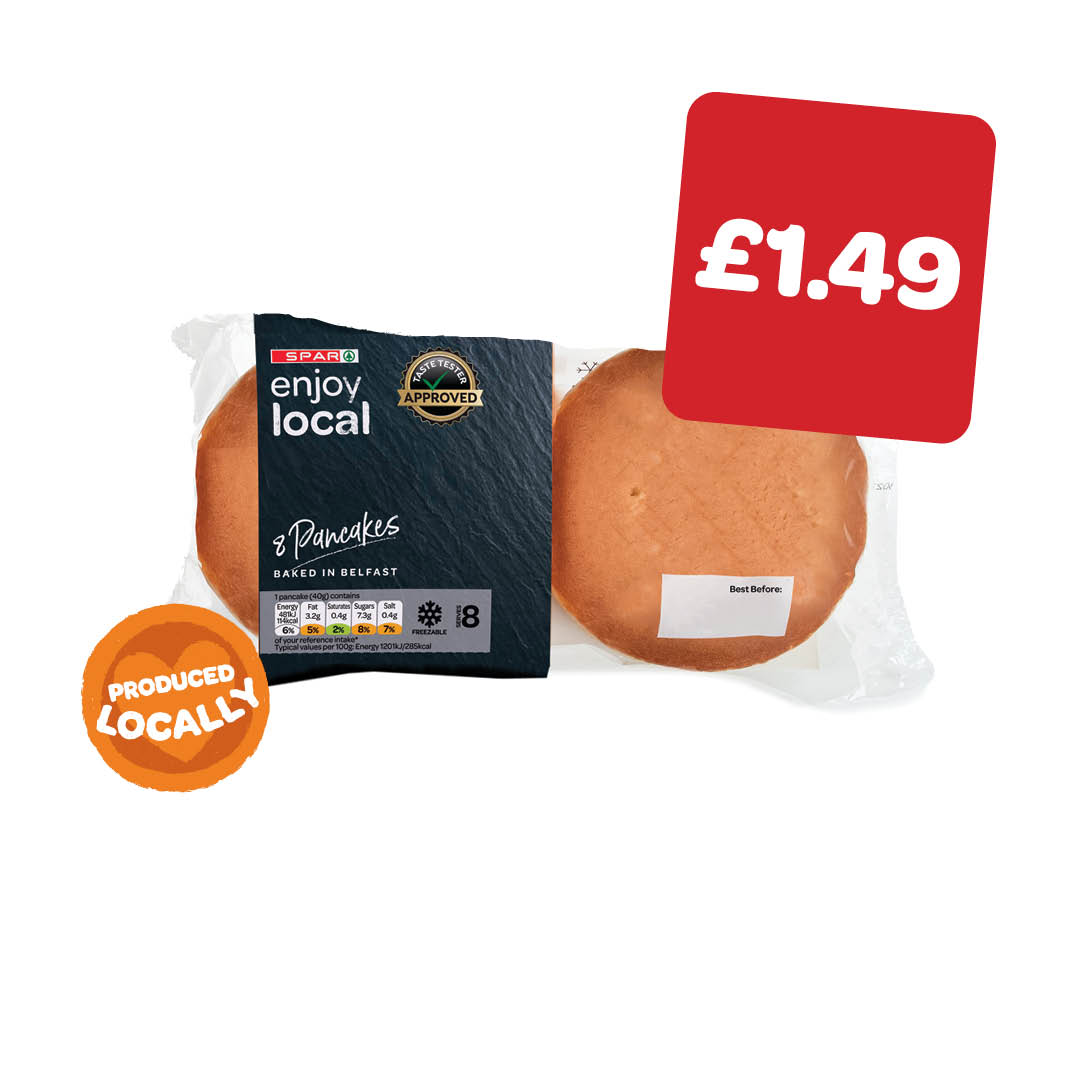 SPAR enjoy local Pancakes