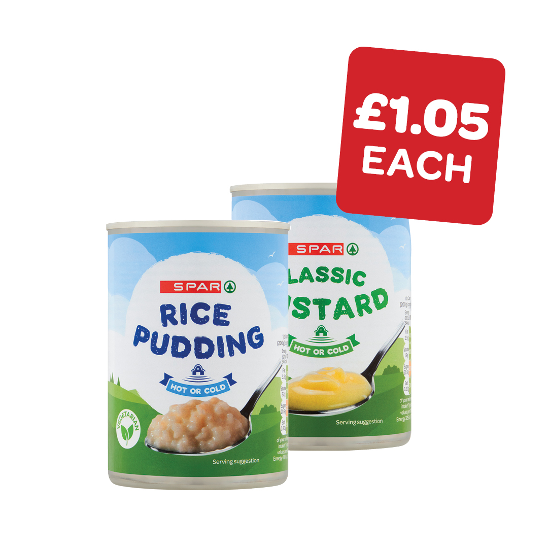 SPAR Custard / Rice Pudding