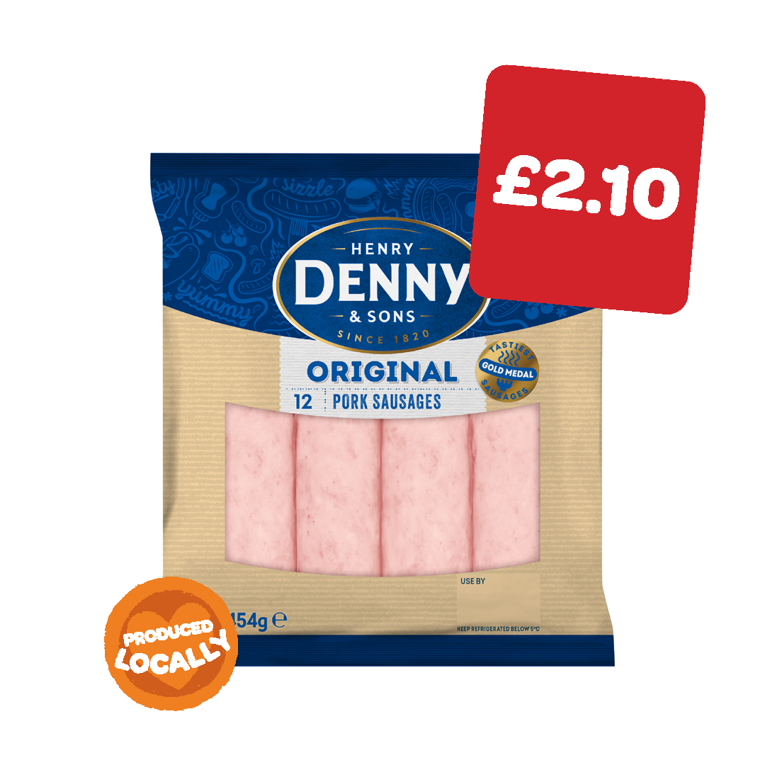Denny Thick Sausages 12pk