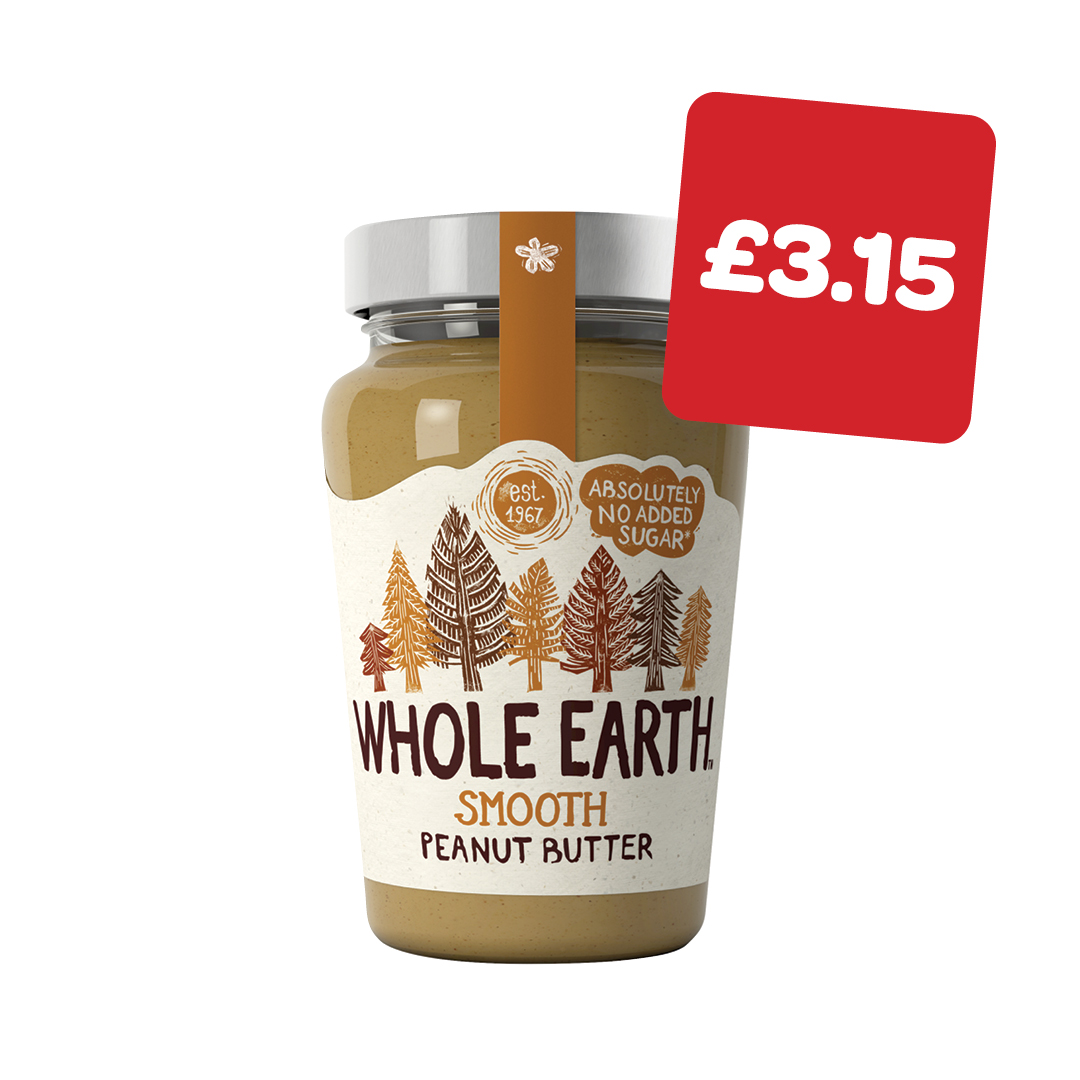 Whole Earth Peanut Butter