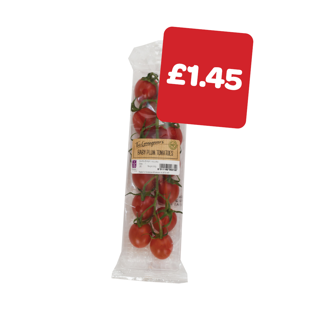 The Greengrocer's Baby Plum Vine Tomatoes