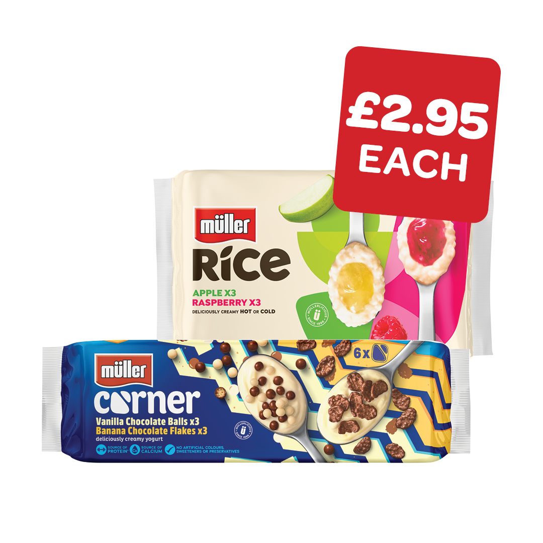 Muller Corner Yoghurts / Muller Rice