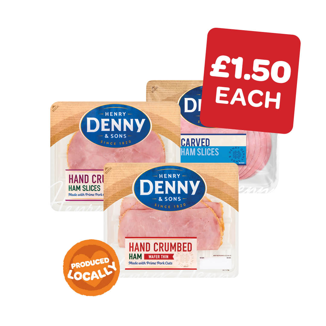 Denny Crumbed / Carved / Waferthin Ham