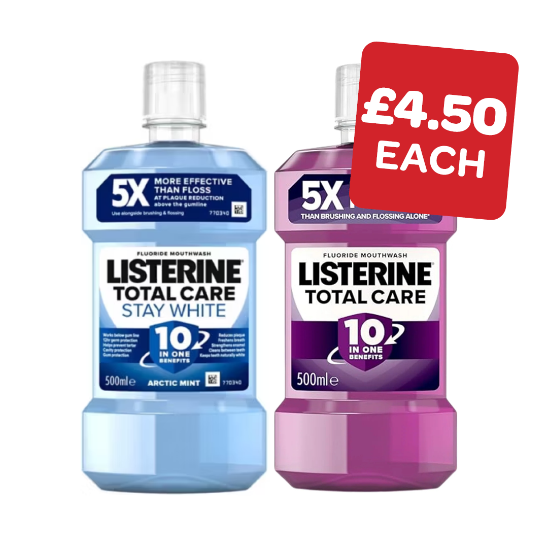 Listerine Stay White / Total Care