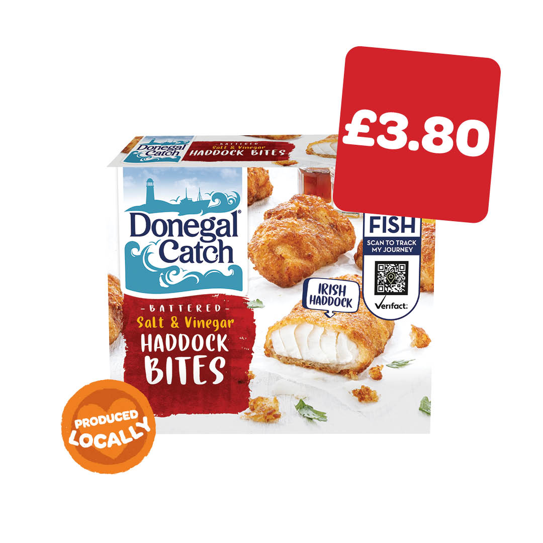 Donegal Catch Salt & Vinegar Haddock Bites