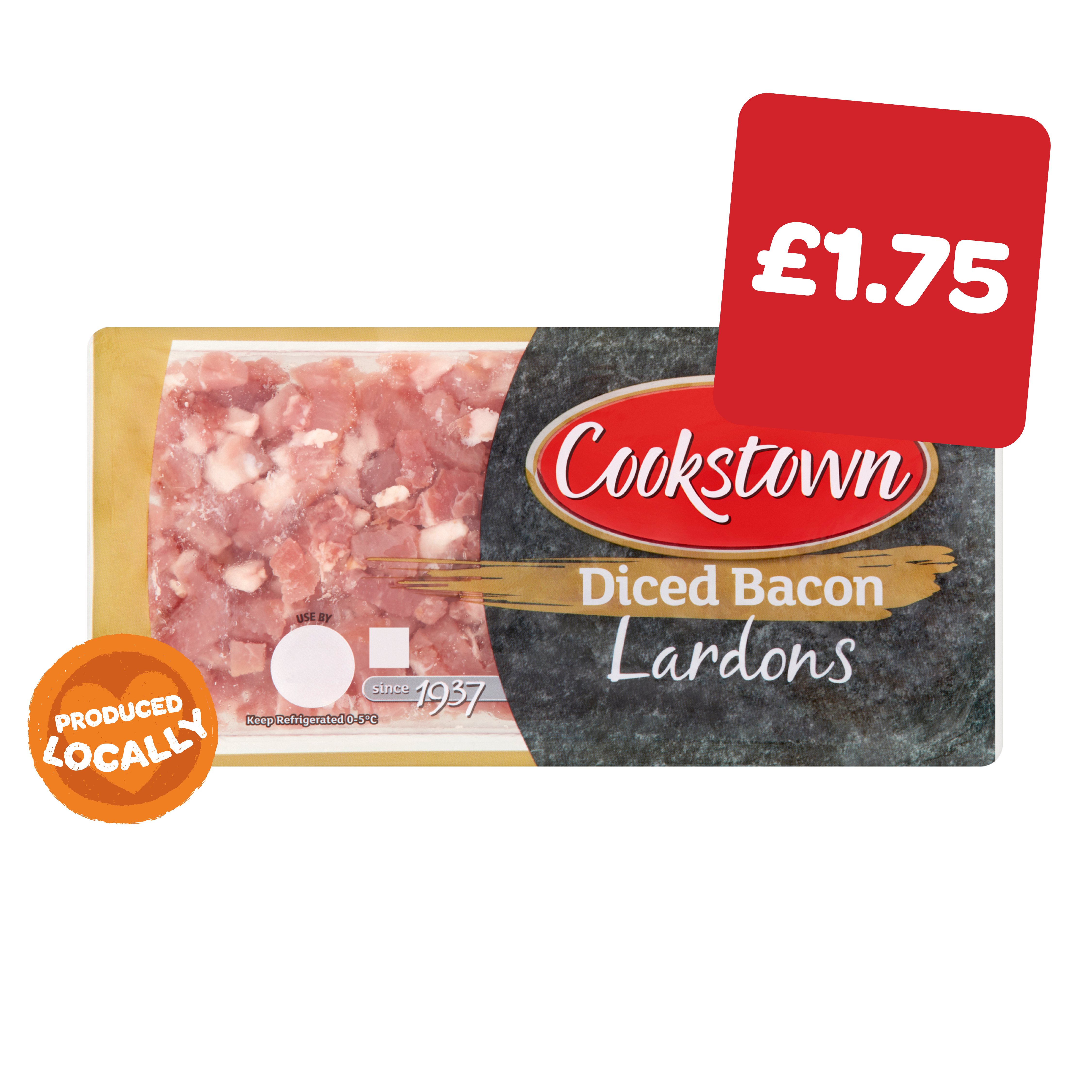 Cookstown Streaky Bacon Lardons