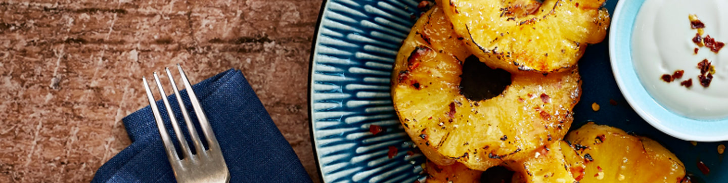 Roasted Pineapple with Black Pepper