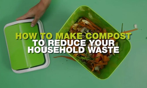 How to make compost to reduce your household waste