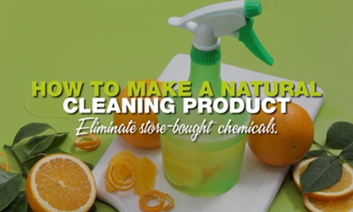 How to make a natural cleaning product
