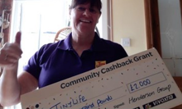 Four local organisations boosted by Henderson’s first Community Cashback Grant