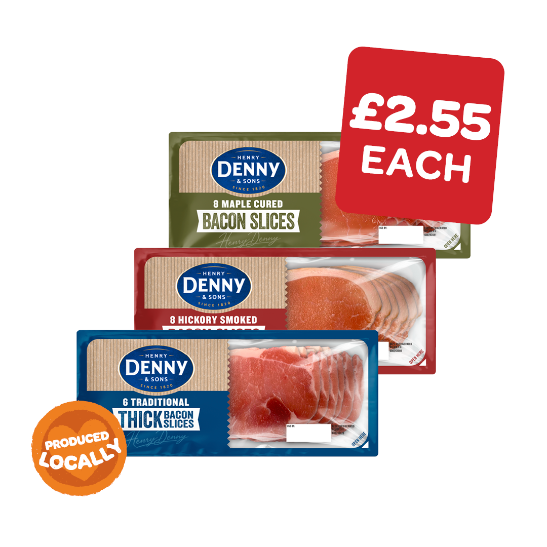 Denny Trad / Maple / Hickory Thick Cut Bacon