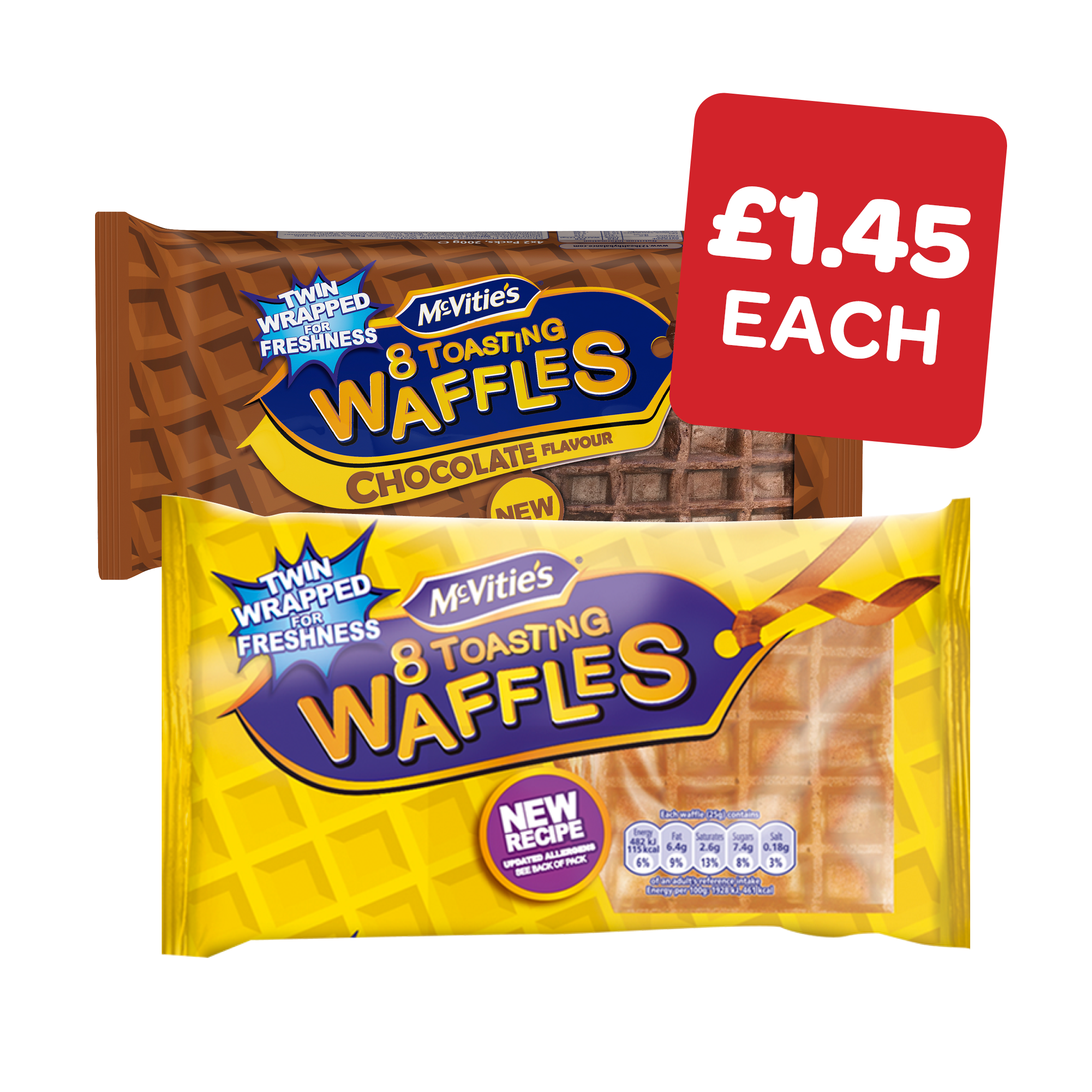 McVitie’s Toasting Waffles
