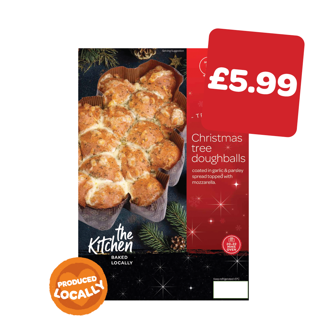 The Kitchen Garlic Tear &  Share Christmas Tree