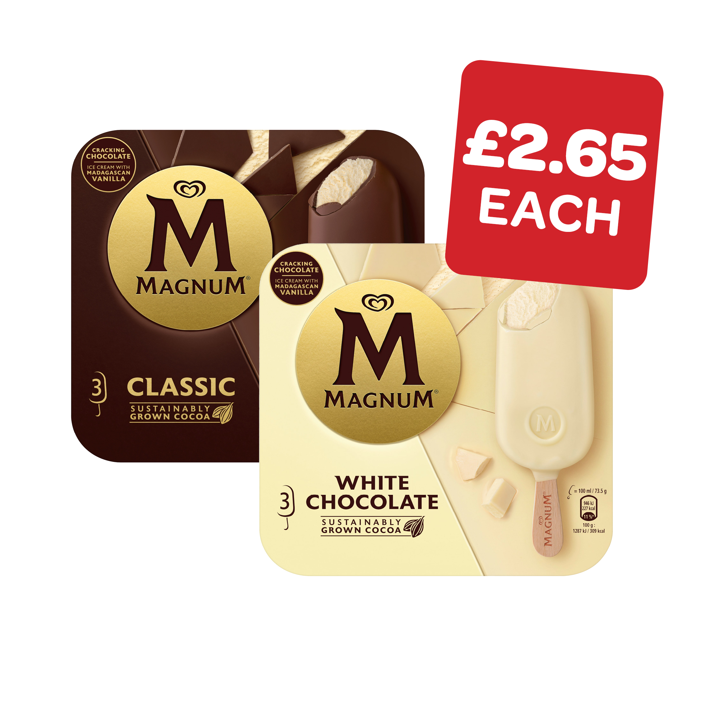 Magnum Classic / White