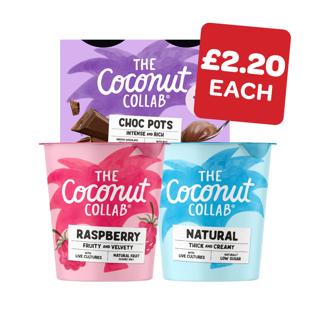 Coconut Collab Ganache Desserts / Big Pot Yoghurts