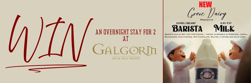 Win an overnight stay at Galgorm (31 Mar - 27 Apr 2025)