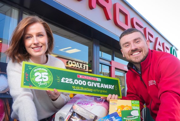 EUROSPAR celebrates 25 years in Northern Ireland with £25,000 giveaway