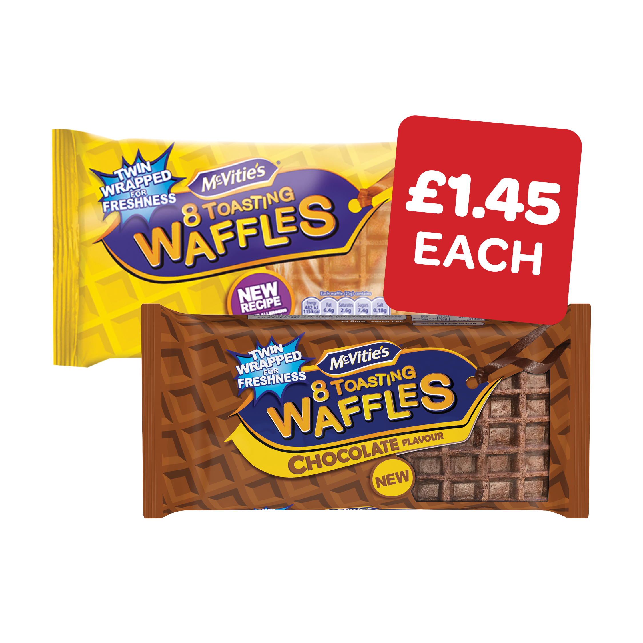 McVities Toasting Waffles