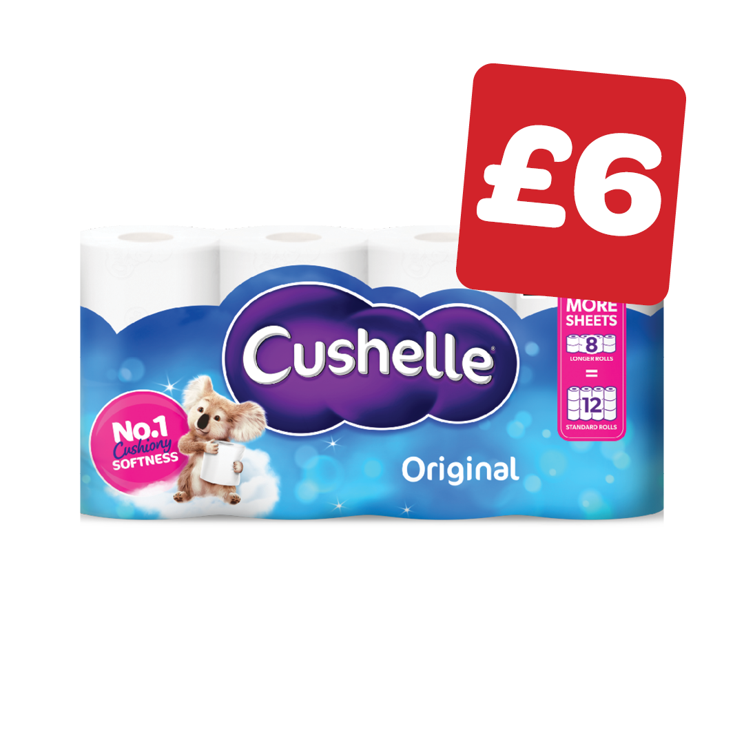 Cushelle Original 50% Longer