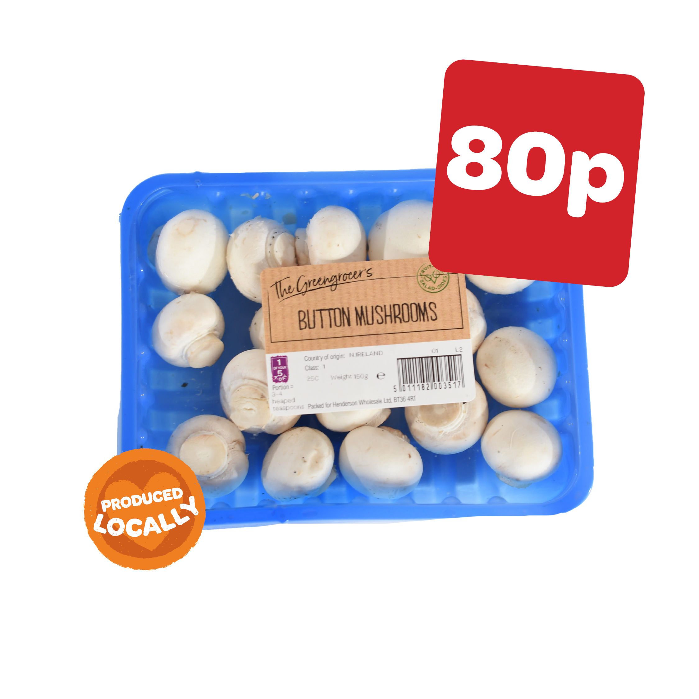 The Greengrocer’s  Button Mushrooms