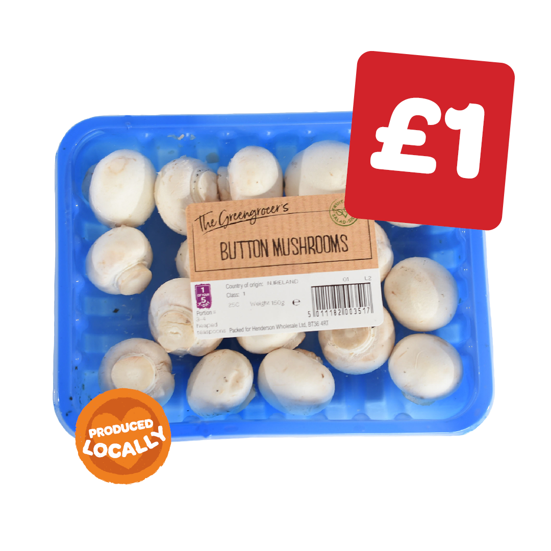 The Greengrocer’s Button Mushrooms