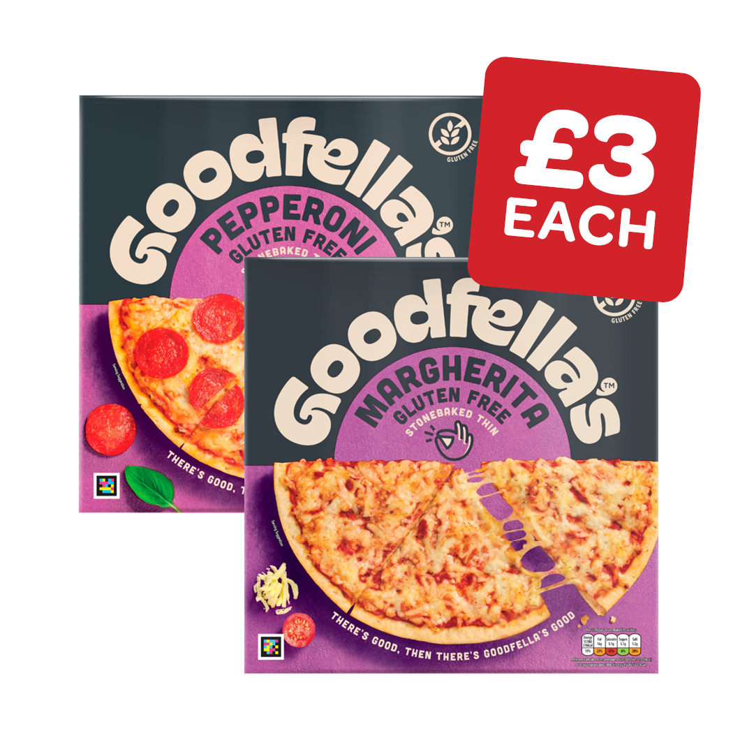 Goodfellas Gluten Free Pepperoni / Margherita Pizza