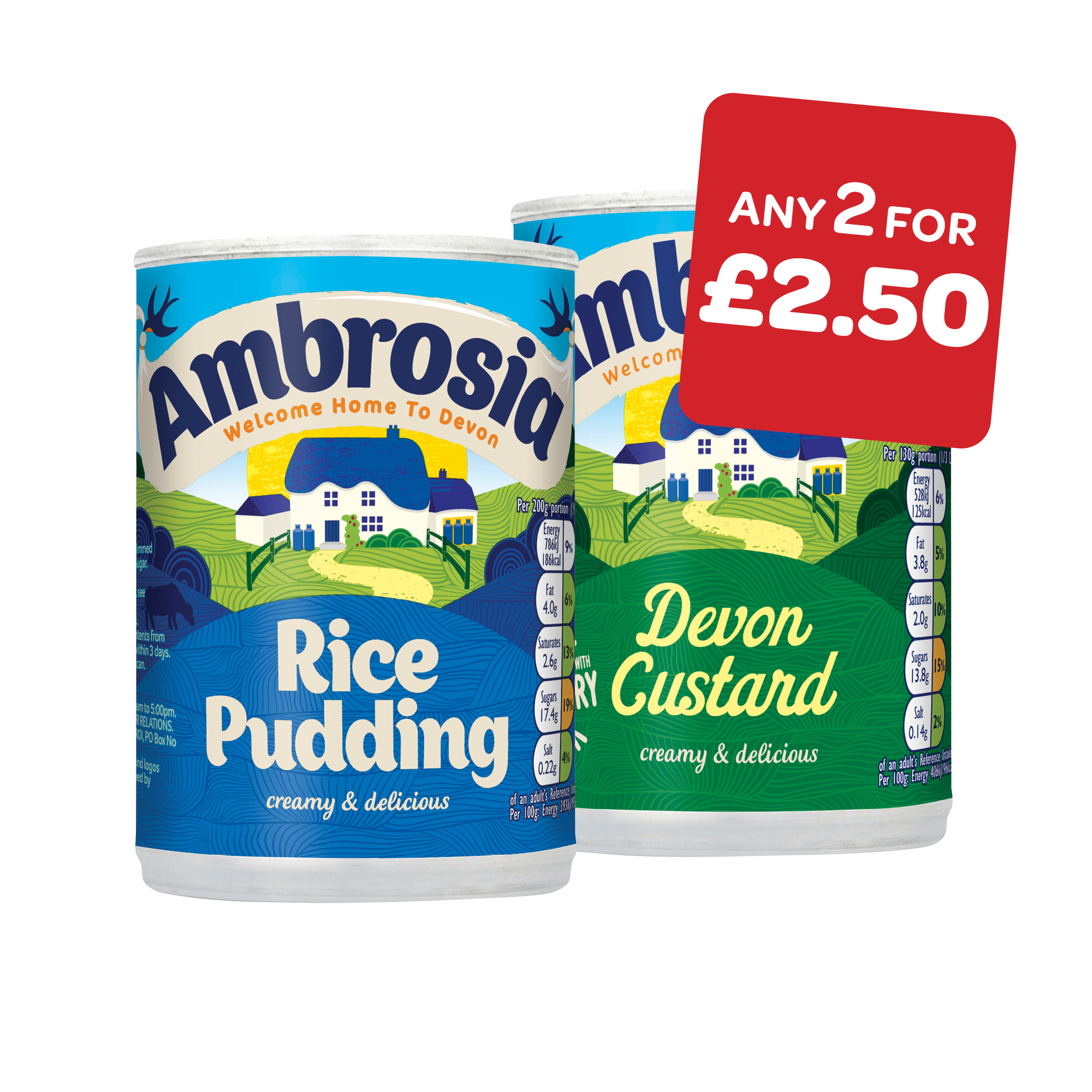 Ambrosia Custard / Rice