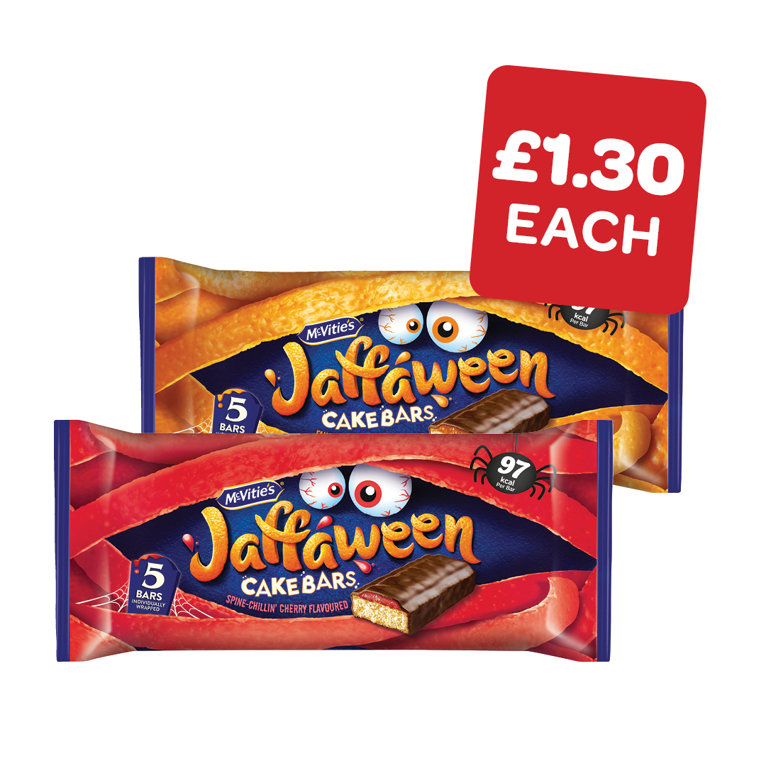 Jaffa Orange & Jaffaween Cake Bars