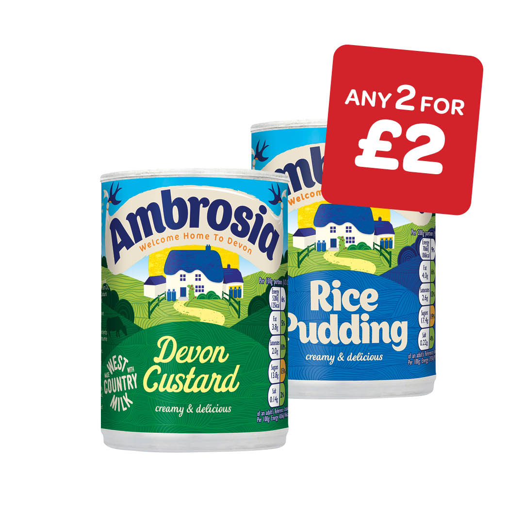 Ambrosia Rice and Custard