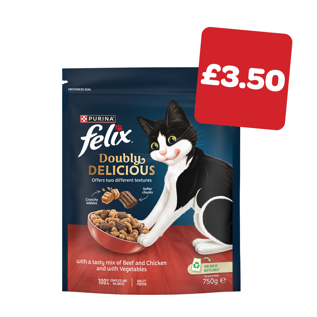 Felix Doubly Delicious Dry Cat Food