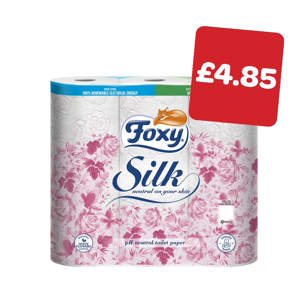 Foxy Silk Toilet Tissue