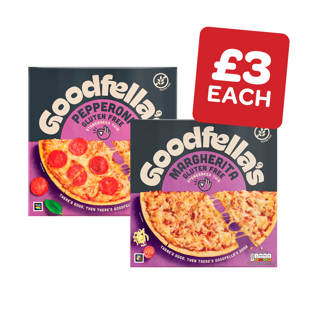 Goodfellas Gluten Free Pepperoni / Margherita Pizza
