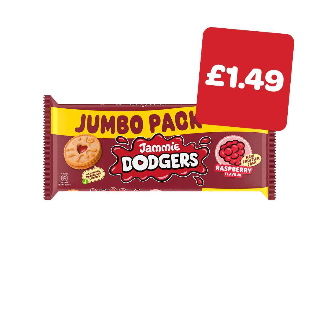 Burton's Jammie Dodgers Twin Pack